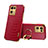 Coque Luxe Cuir Housse Etui XD2 pour Oppo Reno7 4G Rouge