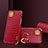 Coque Luxe Cuir Housse Etui XD2 pour Samsung Galaxy F42 5G Rouge