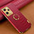 Coque Luxe Cuir Housse Etui XD2 pour Xiaomi Redmi 12 4G Rouge