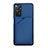 Coque Luxe Cuir Housse Etui Y01B pour Xiaomi Redmi Note 11 Pro 5G Bleu