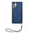 Coque Luxe Cuir Housse Etui Y03B pour Samsung Galaxy S23 Ultra 5G Bleu