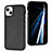 Coque Luxe Cuir Housse Etui Y07B pour Apple iPhone 15 Plus Noir