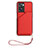 Coque Luxe Cuir Housse Etui YB2 pour Oppo A57 4G Rouge