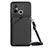 Coque Luxe Cuir Housse Etui YB3 pour Xiaomi Redmi 12C 4G Noir