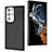 Coque Luxe Cuir Housse Etui YB6 pour Samsung Galaxy S22 Ultra 5G Noir