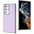 Coque Luxe Cuir Housse Etui YB6 pour Samsung Galaxy S22 Ultra 5G Violet