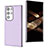 Coque Luxe Cuir Housse Etui YB6 pour Samsung Galaxy S25 Ultra 5G Violet Petit