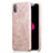 Coque Luxe Cuir Housse L01 pour Apple iPhone Xs Or