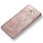 Coque Luxe Cuir Housse L01 pour Samsung Galaxy C5 Pro C5010 Or Rose Petit