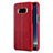 Coque Luxe Cuir Housse L01 pour Samsung Galaxy S8 Rouge Petit