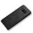 Coque Luxe Cuir Housse L02 pour Samsung Galaxy S8 Plus Noir Petit