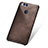 Coque Luxe Cuir Housse pour Huawei Honor Play 7X Marron Petit