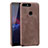 Coque Luxe Cuir Housse pour Huawei Y7 (2018) Marron