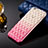 Coque Luxe Strass Bling Diamant Transparente Degrade pour Apple iPhone 6 Rose Petit