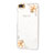 Coque Luxe Strass Diamant Bling Fleurs pour Huawei Honor 4X Blanc