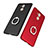 Coque Plastique Housse Etui Rigide Mat avec Support Bague Anneau A01 pour Huawei Honor 6C Petit