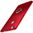 Coque Plastique Housse Etui Rigide Mat avec Support Bague Anneau A01 pour Huawei Honor Note 8 Rouge
