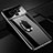 Coque Plastique Housse Etui Rigide Mat avec Support Bague Anneau Aimante Magnetique A01 pour Samsung Galaxy Note 9 Noir