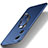 Coque Plastique Housse Etui Rigide Mat avec Support Bague Anneau Aimante Magnetique pour Oppo A58 5G Bleu