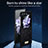 Coque Plastique Mat Protection Integrale 360 Degres Avant et Arriere Etui Housse LD1 pour Samsung Galaxy Z Flip5 5G Petit
