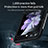 Coque Plastique Mat Protection Integrale 360 Degres Avant et Arriere Etui Housse LD1 pour Samsung Galaxy Z Flip5 5G Petit
