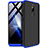 Coque Plastique Mat Protection Integrale 360 Degres Avant et Arriere Etui Housse M01 pour Xiaomi Redmi 8 Bleu et Noir