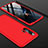 Coque Plastique Mat Protection Integrale 360 Degres Avant et Arriere Etui Housse P01 pour Huawei Honor 20 Pro Rouge