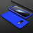 Coque Plastique Mat Protection Integrale 360 Degres Avant et Arriere Etui Housse P01 pour Samsung Galaxy S10e Bleu
