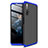 Coque Plastique Mat Protection Integrale 360 Degres Avant et Arriere Etui Housse P02 pour Huawei Honor 20 Bleu et Noir