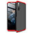 Coque Plastique Mat Protection Integrale 360 Degres Avant et Arriere Etui Housse P02 pour Huawei Honor 20 Rouge et Noir Petit