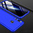 Coque Plastique Mat Protection Integrale 360 Degres Avant et Arriere Etui Housse pour Huawei Honor 20 Lite Bleu