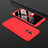 Coque Plastique Mat Protection Integrale 360 Degres Avant et Arriere Etui Housse pour Huawei Mate 10 Lite Rouge