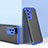 Coque Plastique Mat Protection Integrale 360 Degres Avant et Arriere Etui Housse pour Huawei P40 Bleu et Noir