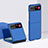 Coque Plastique Mat Protection Integrale 360 Degres Avant et Arriere Etui Housse pour Motorola Moto Razr 40 5G Bleu