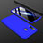 Coque Plastique Mat Protection Integrale 360 Degres Avant et Arriere Etui Housse pour Samsung Galaxy A30 Bleu