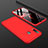 Coque Plastique Mat Protection Integrale 360 Degres Avant et Arriere Etui Housse pour Samsung Galaxy A30 Rouge