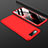 Coque Plastique Mat Protection Integrale 360 Degres Avant et Arriere Etui Housse pour Samsung Galaxy A80 Rouge