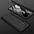 Coque Plastique Mat Protection Integrale 360 Degres Avant et Arriere Etui Housse pour Samsung Galaxy M21s Noir