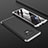 Coque Plastique Mat Protection Integrale 360 Degres Avant et Arriere Etui Housse pour Samsung Galaxy Note 9 Argent et Noir
