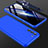 Coque Plastique Mat Protection Integrale 360 Degres Avant et Arriere Etui Housse pour Samsung Galaxy S23 Plus 5G Bleu