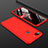 Coque Plastique Mat Protection Integrale 360 Degres Avant et Arriere Etui Housse pour Xiaomi Mi 8 Lite Rouge