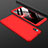 Coque Plastique Mat Protection Integrale 360 Degres Avant et Arriere Etui Housse pour Xiaomi Redmi 7A Rouge