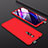 Coque Plastique Mat Protection Integrale 360 Degres Avant et Arriere Etui Housse pour Xiaomi Redmi K20 Rouge