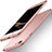 Coque Plastique Mat Protection Integrale 360 Degres Avant et Arriere pour Apple iPhone 8 Or Rose
