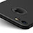 Coque Plastique Rigide avec Trou Mat pour Apple iPhone 8 Noir Petit