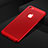 Coque Plastique Rigide Etui Housse Mailles Filet pour Apple iPhone 8 Rouge