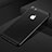 Coque Plastique Rigide Etui Housse Mailles Filet pour Apple iPhone SE (2020) Noir