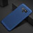 Coque Plastique Rigide Etui Housse Mailles Filet pour Samsung Galaxy Note 9 Bleu
