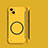 Coque Plastique Rigide Etui Housse Mat avec Mag-Safe Magnetic Magnetique pour Apple iPhone 14 Jaune
