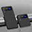 Coque Plastique Rigide Etui Housse Mat L01 pour Samsung Galaxy Z Flip3 5G Noir